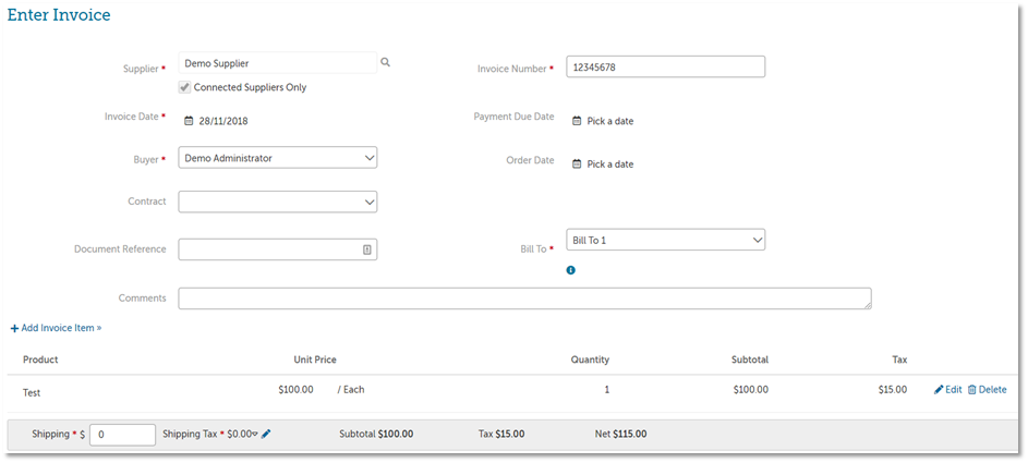 Retrofit Orders & Invoices – Unimarket Helpdesk